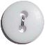 Slimline Buttons White 2 Hole S25  1/2"/12 mm